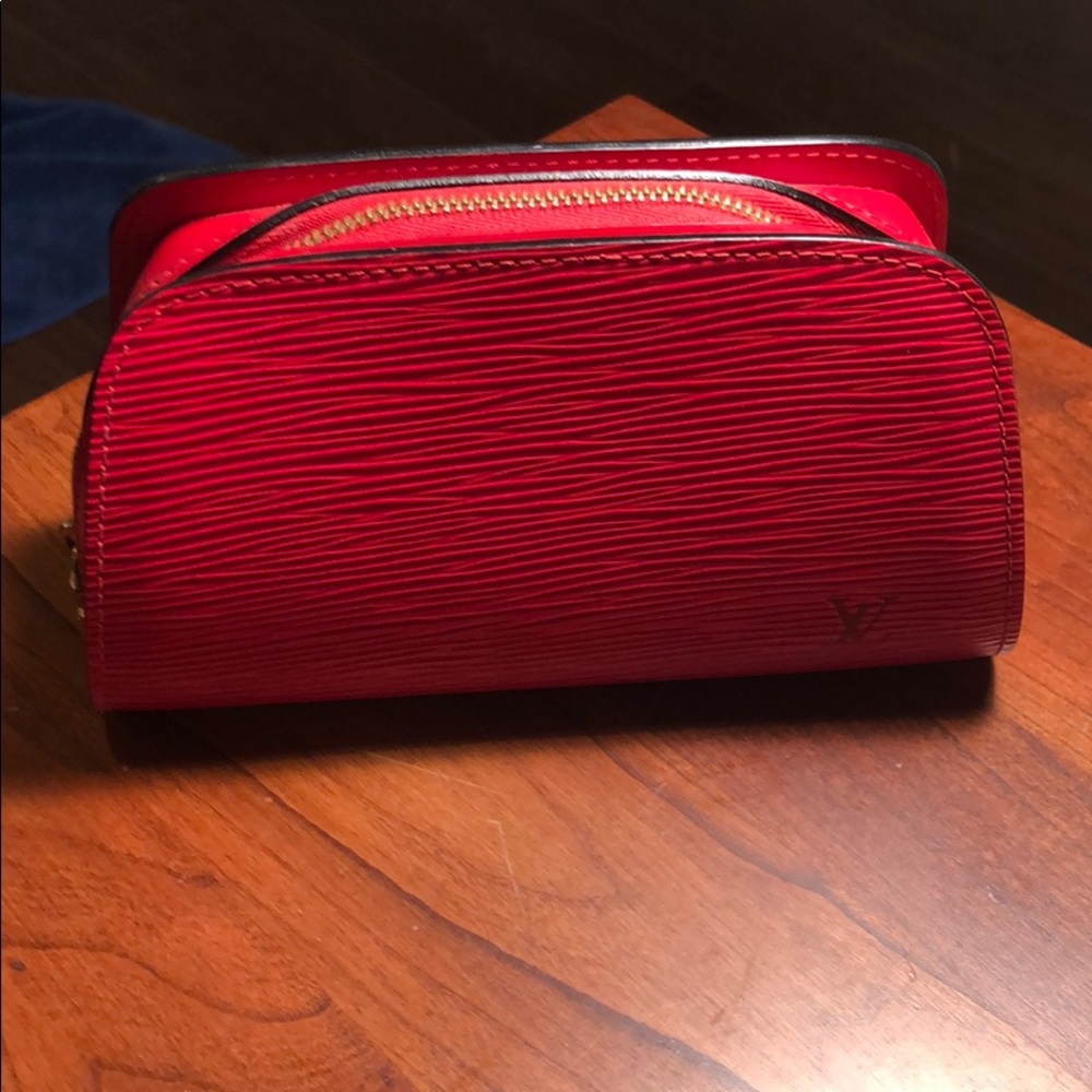 Louis Vuitton Epi Dhanura Makeup Pouchette